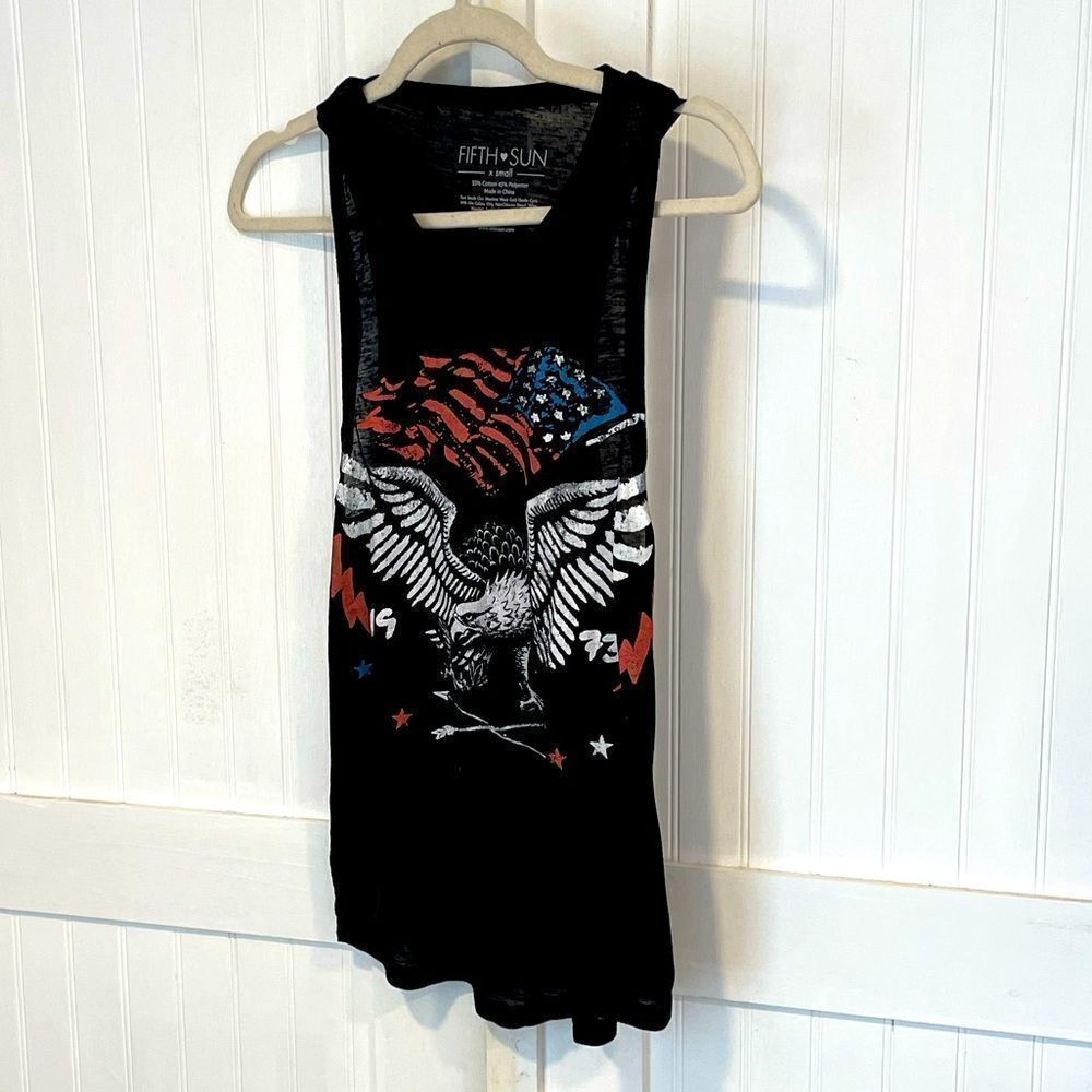 FIFTH Sun black tank top size XS